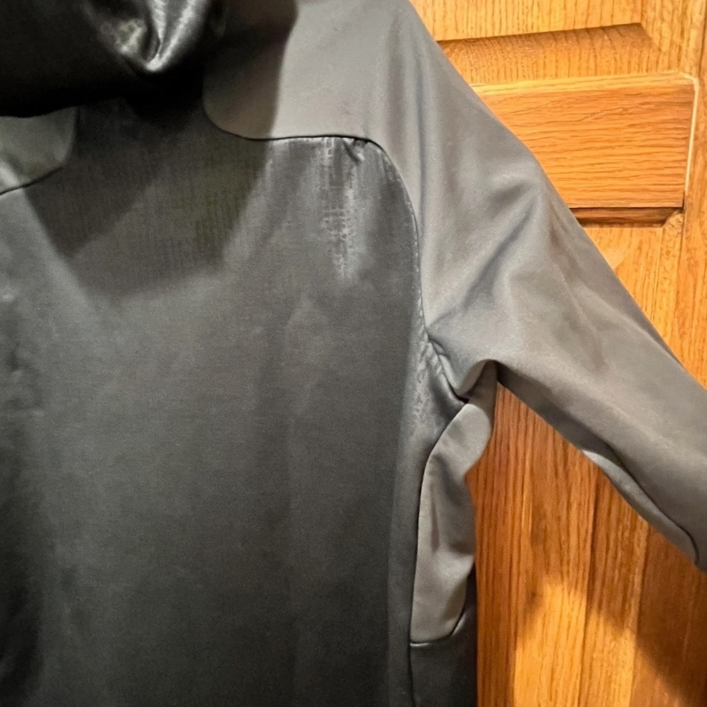 Nike Therma-Fit Black & Gray Fleece Lined Full Zip Sweatshirt - Size Large - Picture 9 of 12
